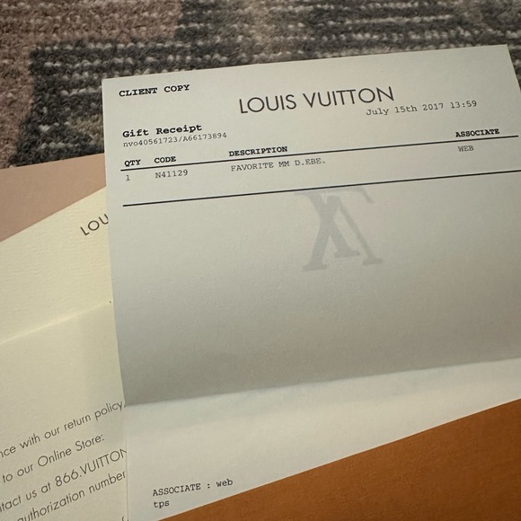Louis Vuitton Damien Ebene Favorite MM - Picture 13 of 14